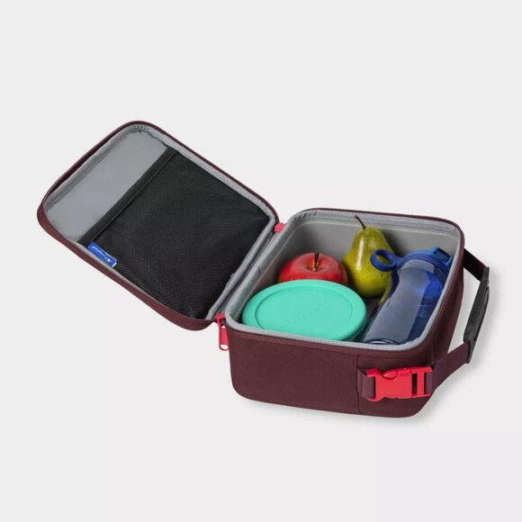 Champion Center Lunch Kit with Tray - Dark Red - Picture 3 of 3